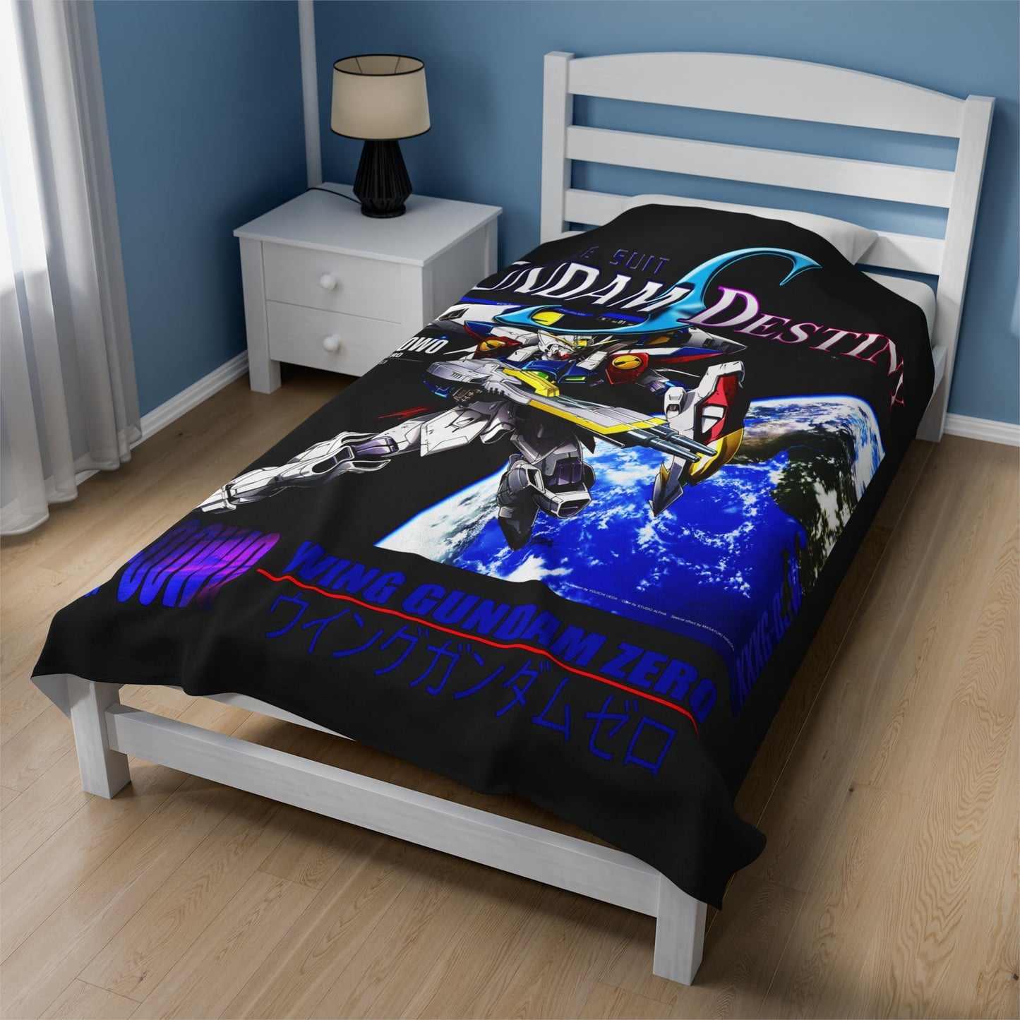 Gundam - Destiny - Velveteen Plush Blanket