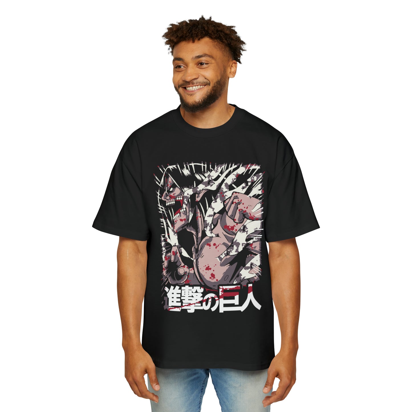 Attack on Titan - Founding Titan - Heavy Oversized Tee