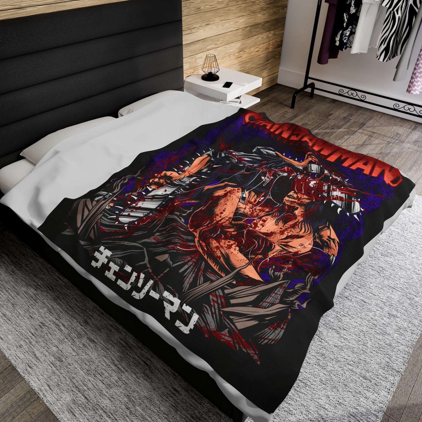 Chainsaw Man - Velveteen Plush Blanket