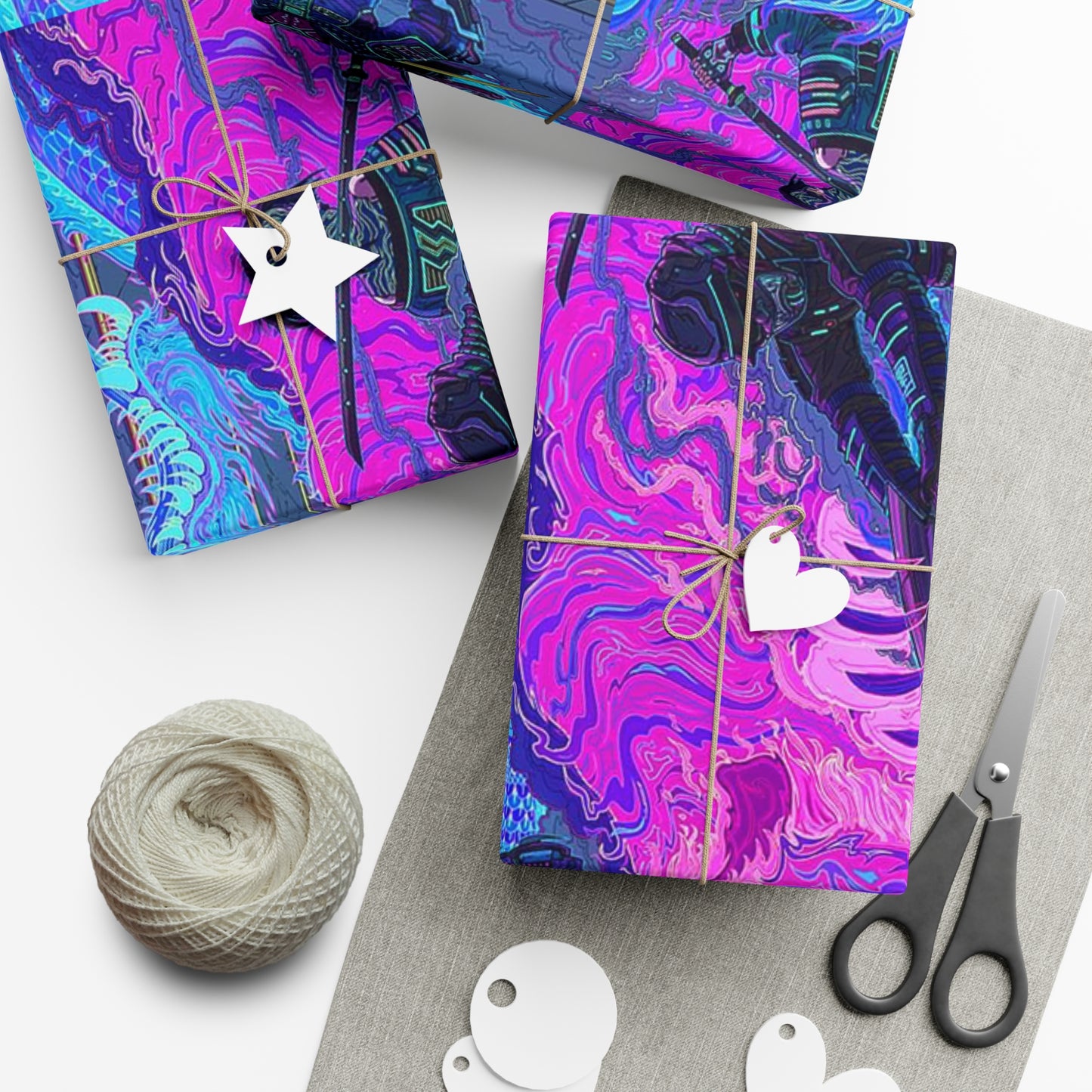 Cyberpunk - Vaporwave - Gift Wrap