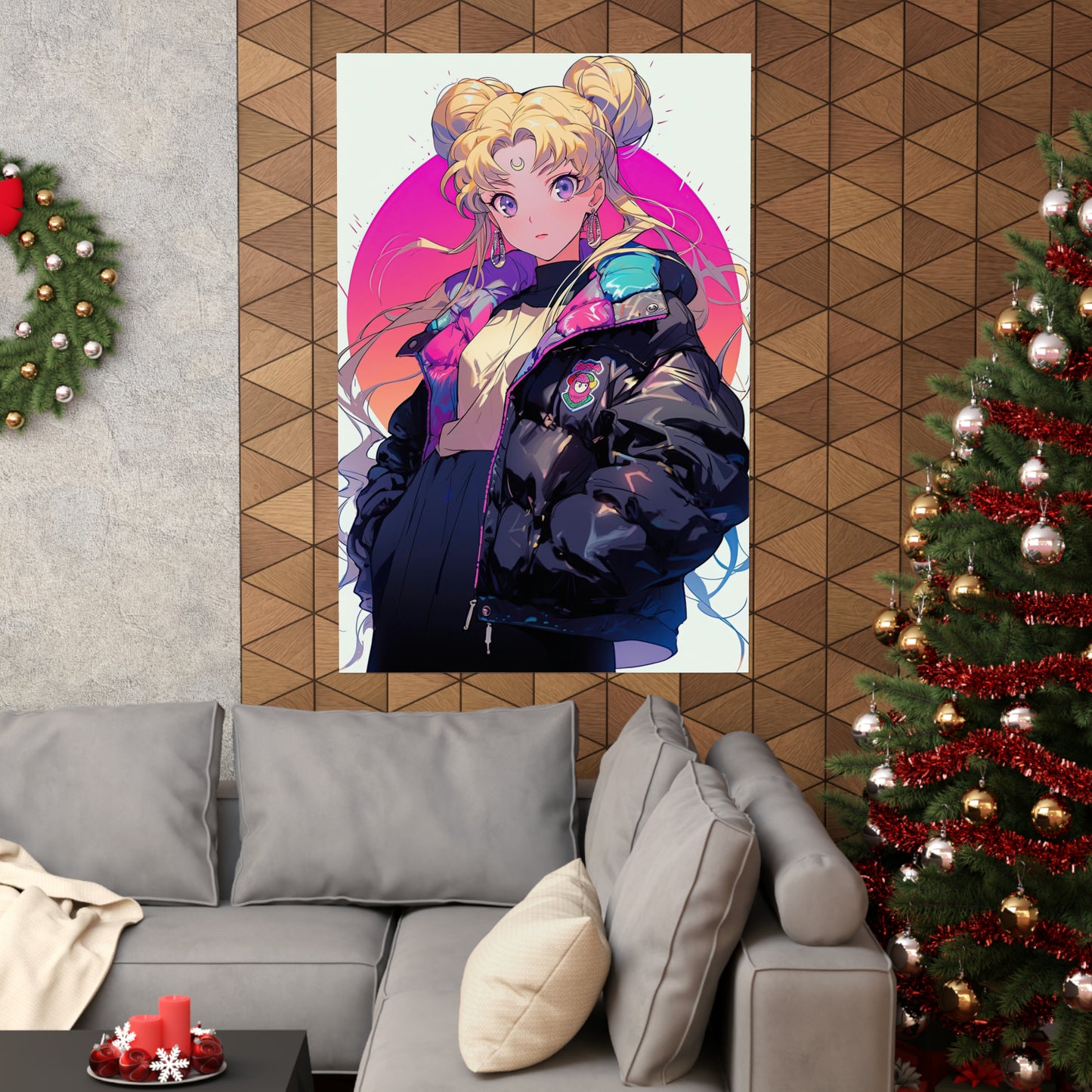 Sailor Moon - Retro Moon - Poster