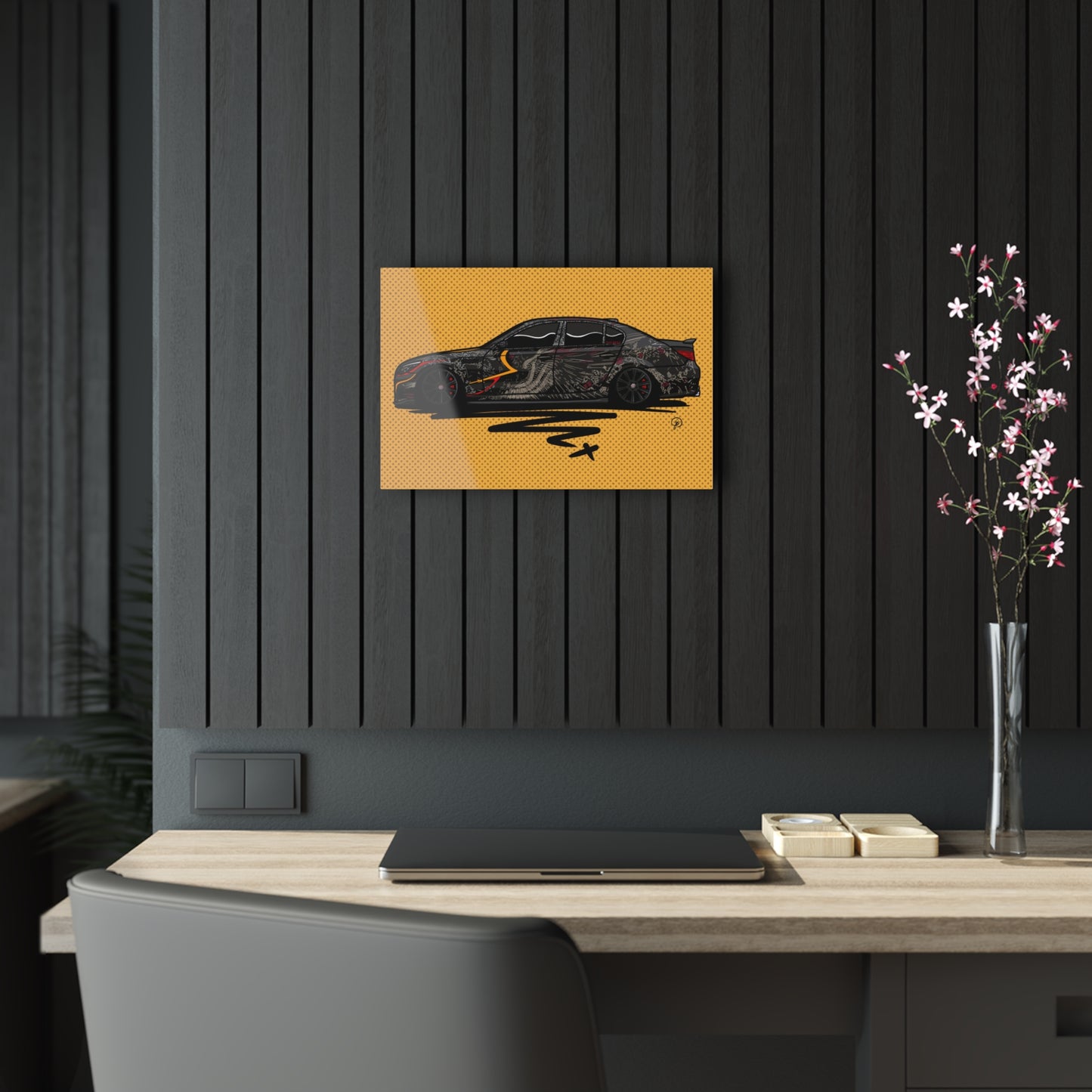 Sxetched X r0cean11 - 2008 BMW E60 DINAN M5 6MT - Acrylic Print