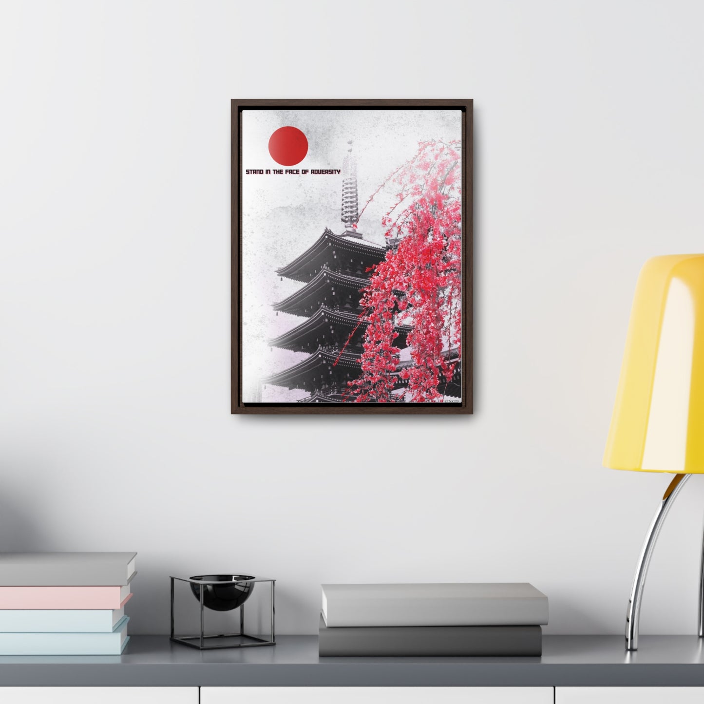 Stand In the Face of Adversity Canvas