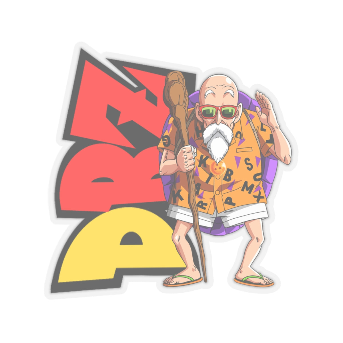 Dragon Ball - Roshi - Sticker