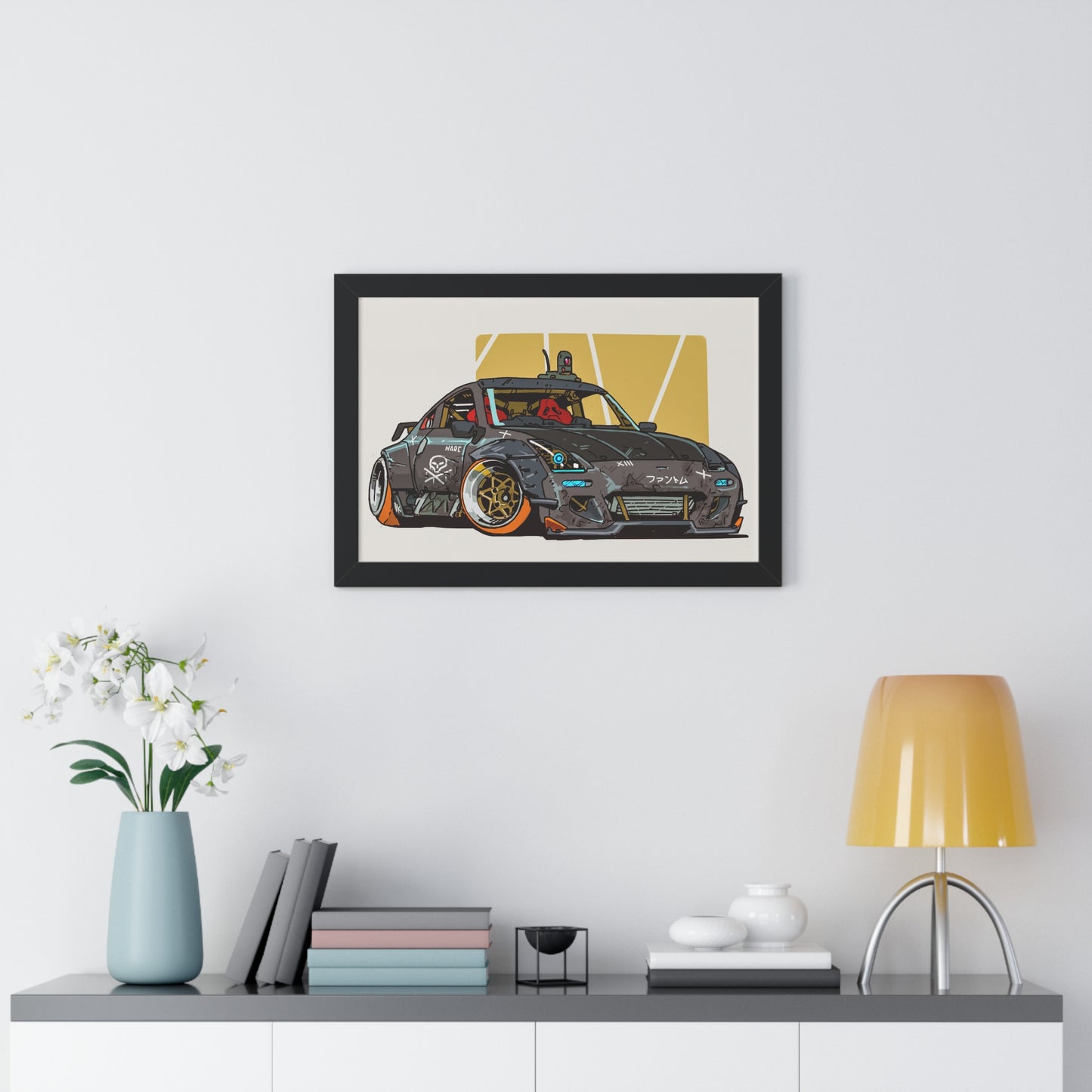 Anime '82 - Ruined - Framed Poster