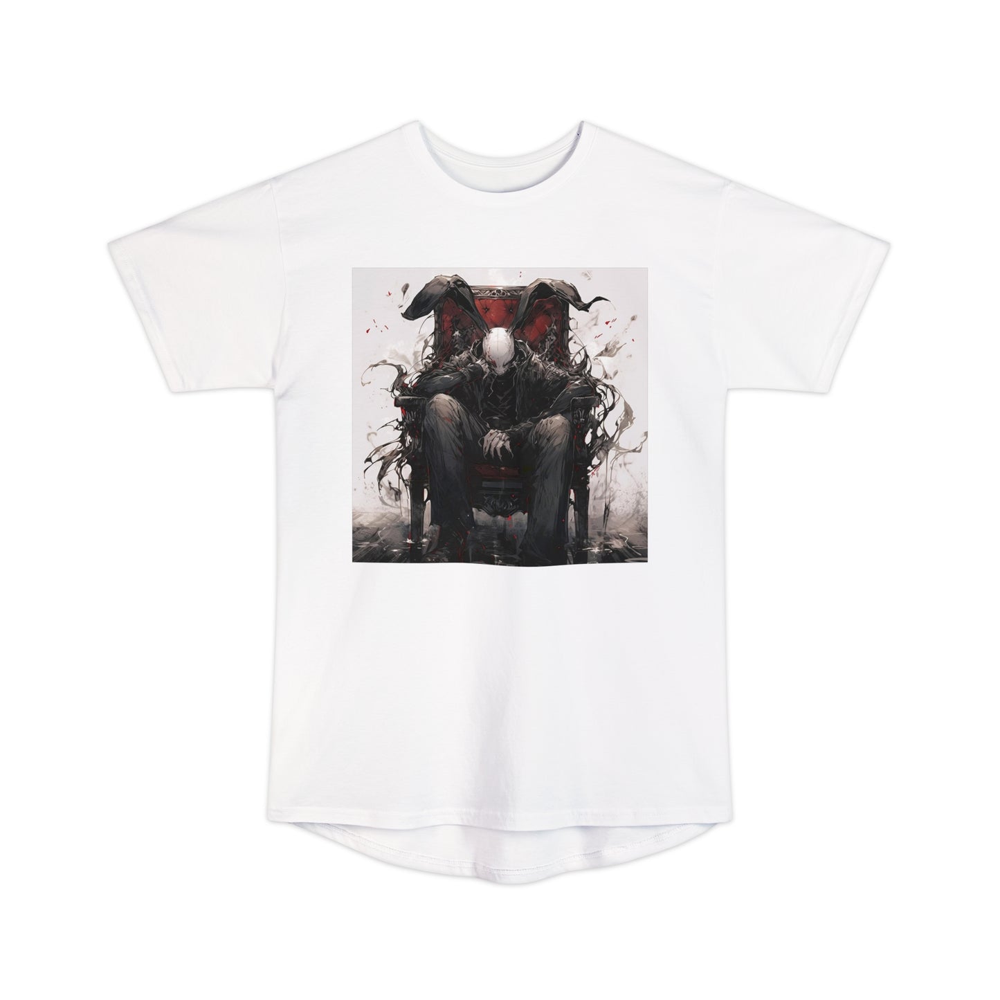 Follow The White Rabbit - Long Body Urban Tee