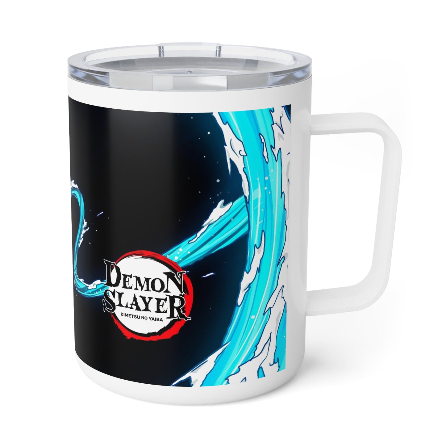 Demon Slayer - Tanjiro Water Breathing - Insulated Coffee Mug, 10oz