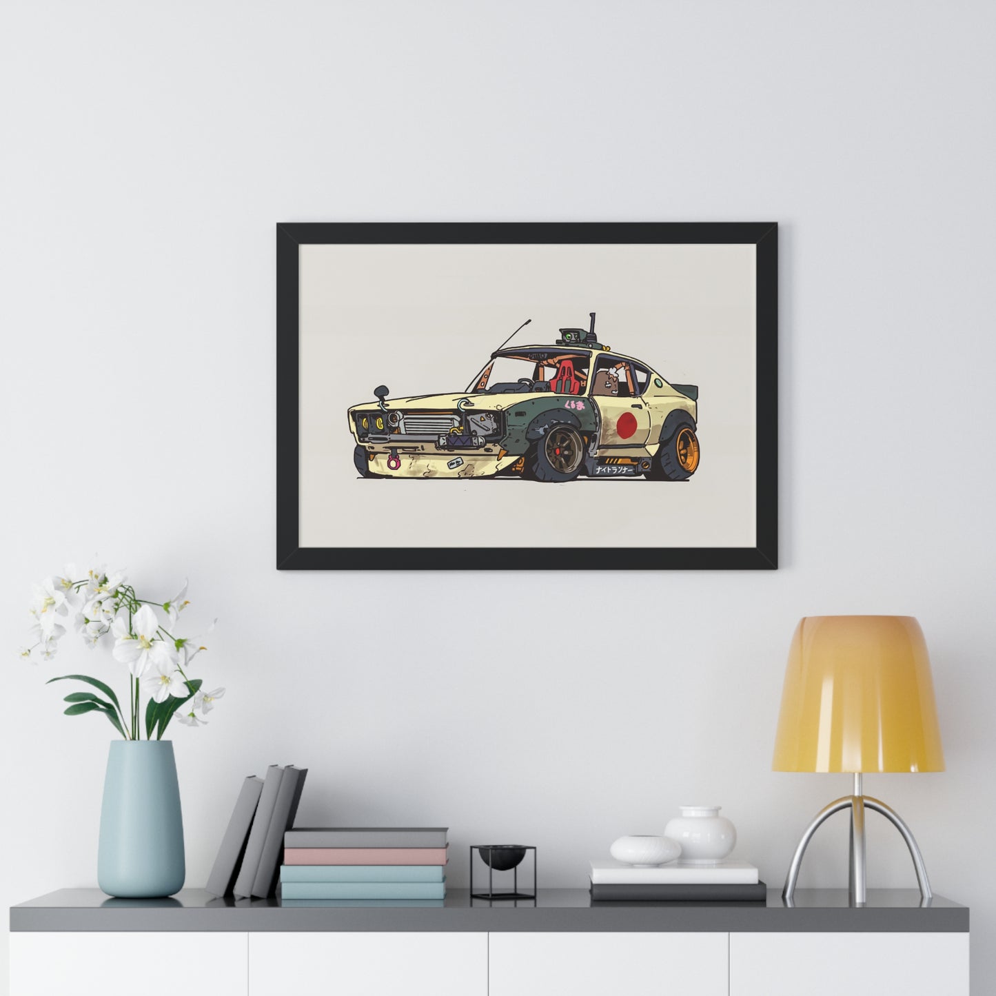 Anime '82 - Watanabe - Framed Poster