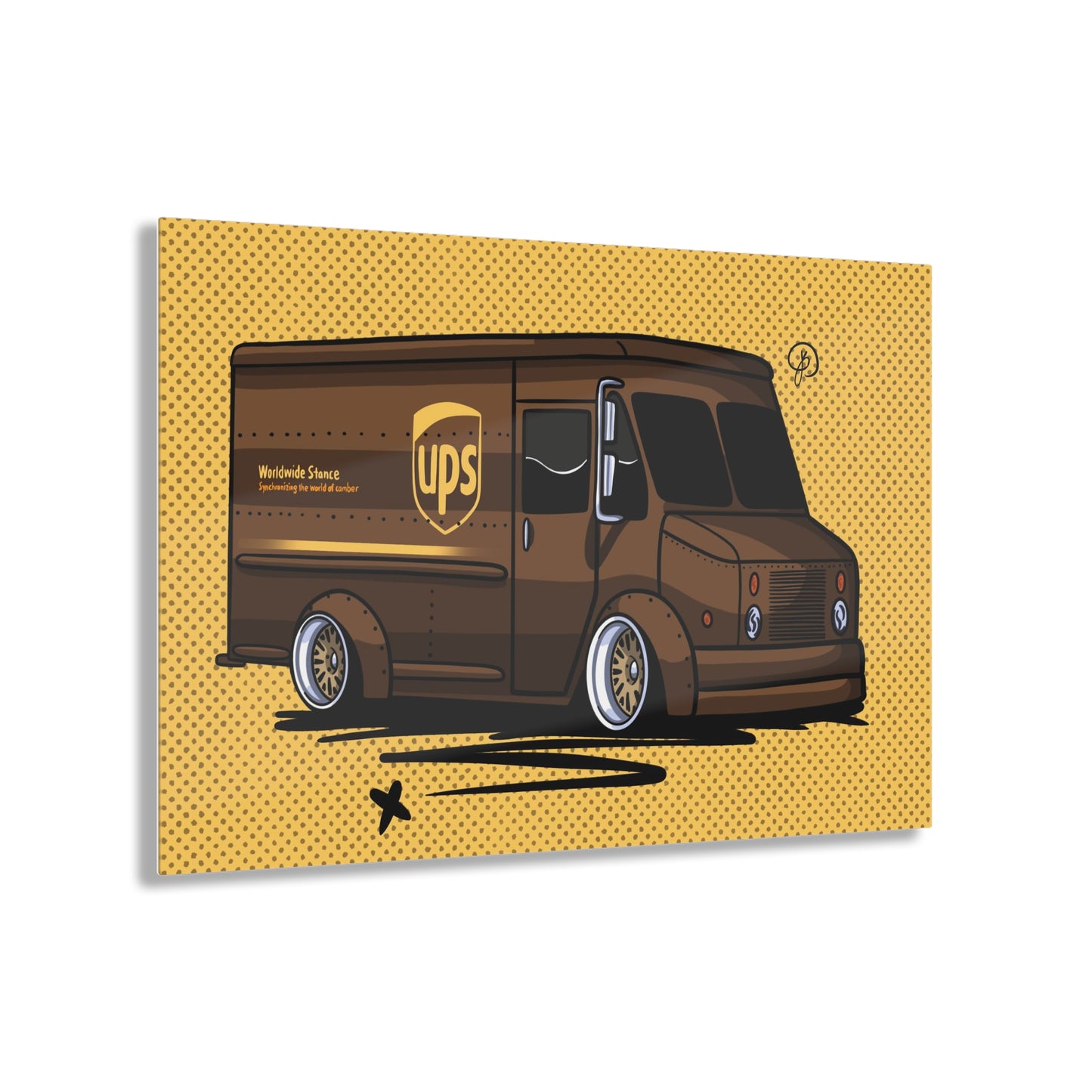 Sxetched X r0cean11 - Worldwide Stance - Acrylic Print