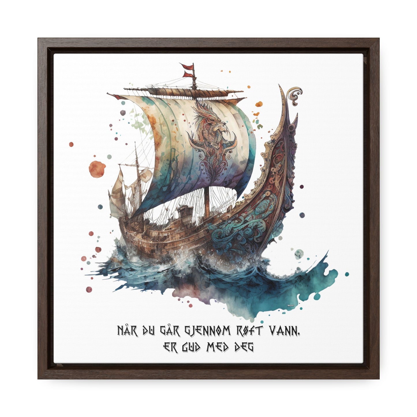Rough Waters Canvas