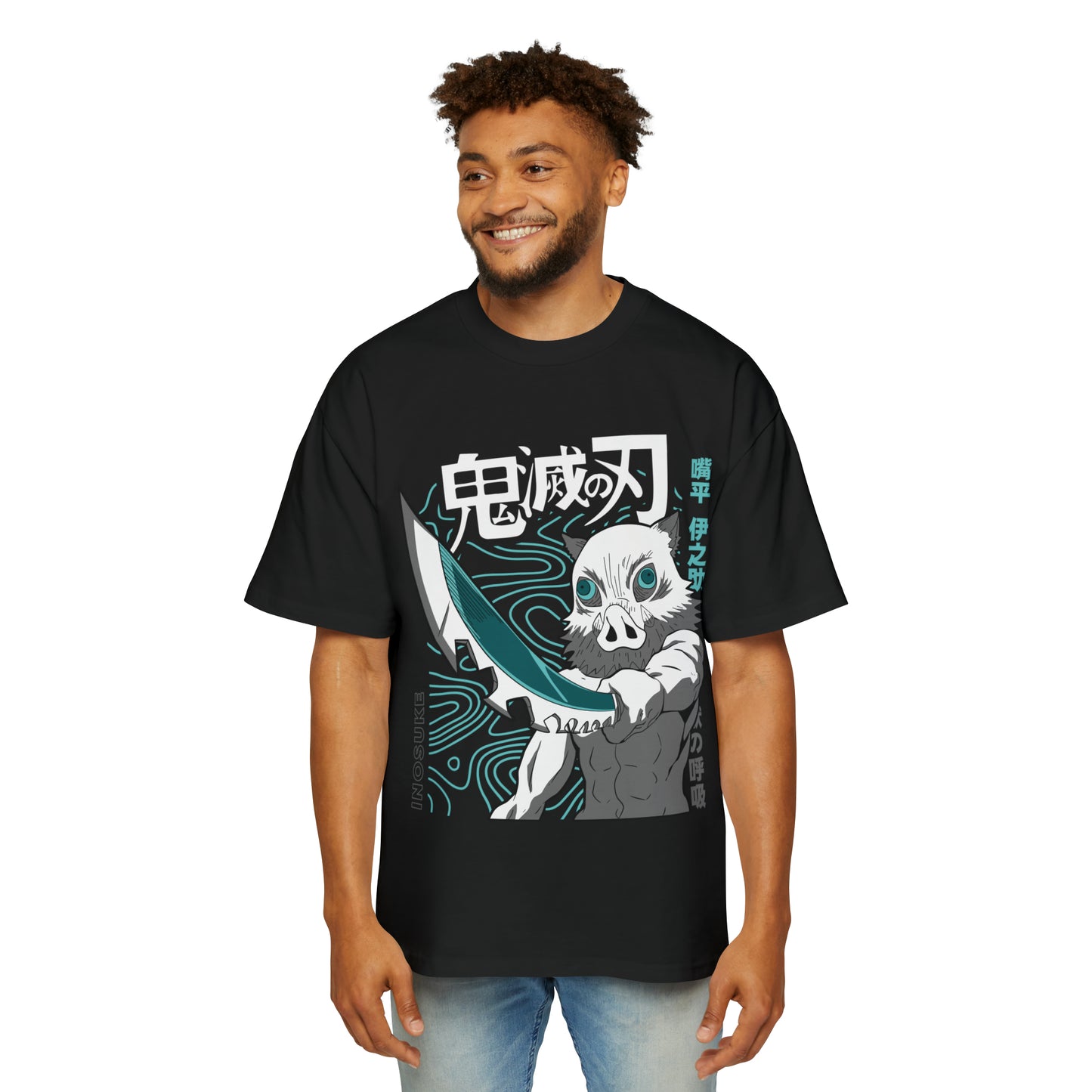 Demon Slayer - Inosuke - Heavy Oversized Tee