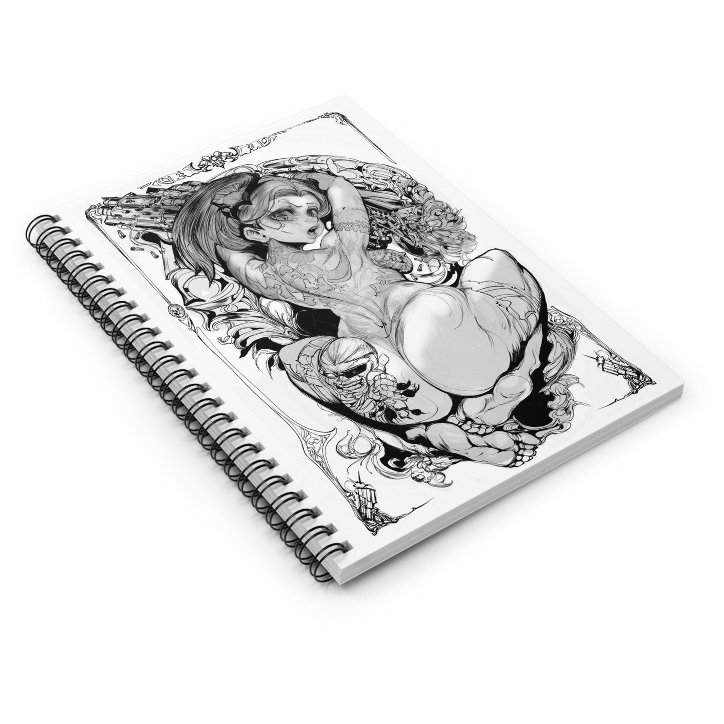 Cyberpunk - Rebecca Line Work - Notebook