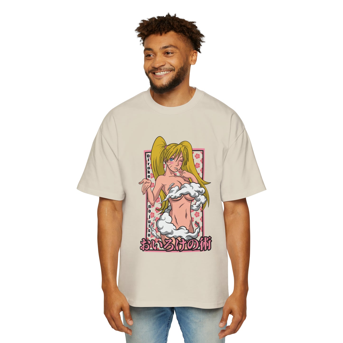 Naruto - Sexy Ninjutsu - Heavy Oversized Tee