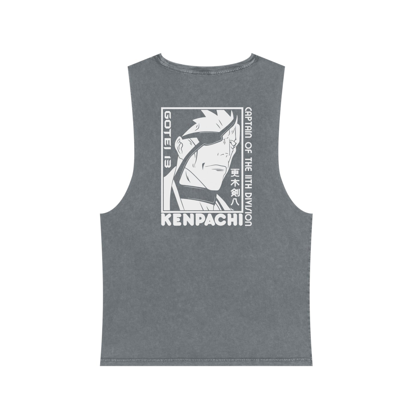 Bleach - Kenpachi - Stonewash Tank Top