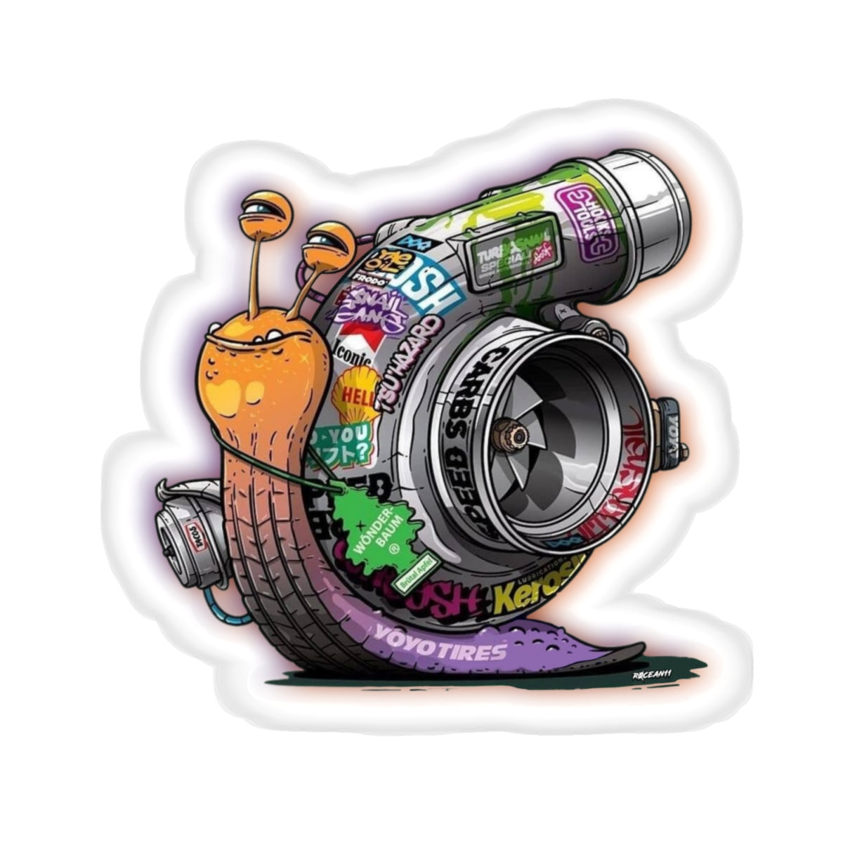 r0cean11 - I Am Speed - Sticker