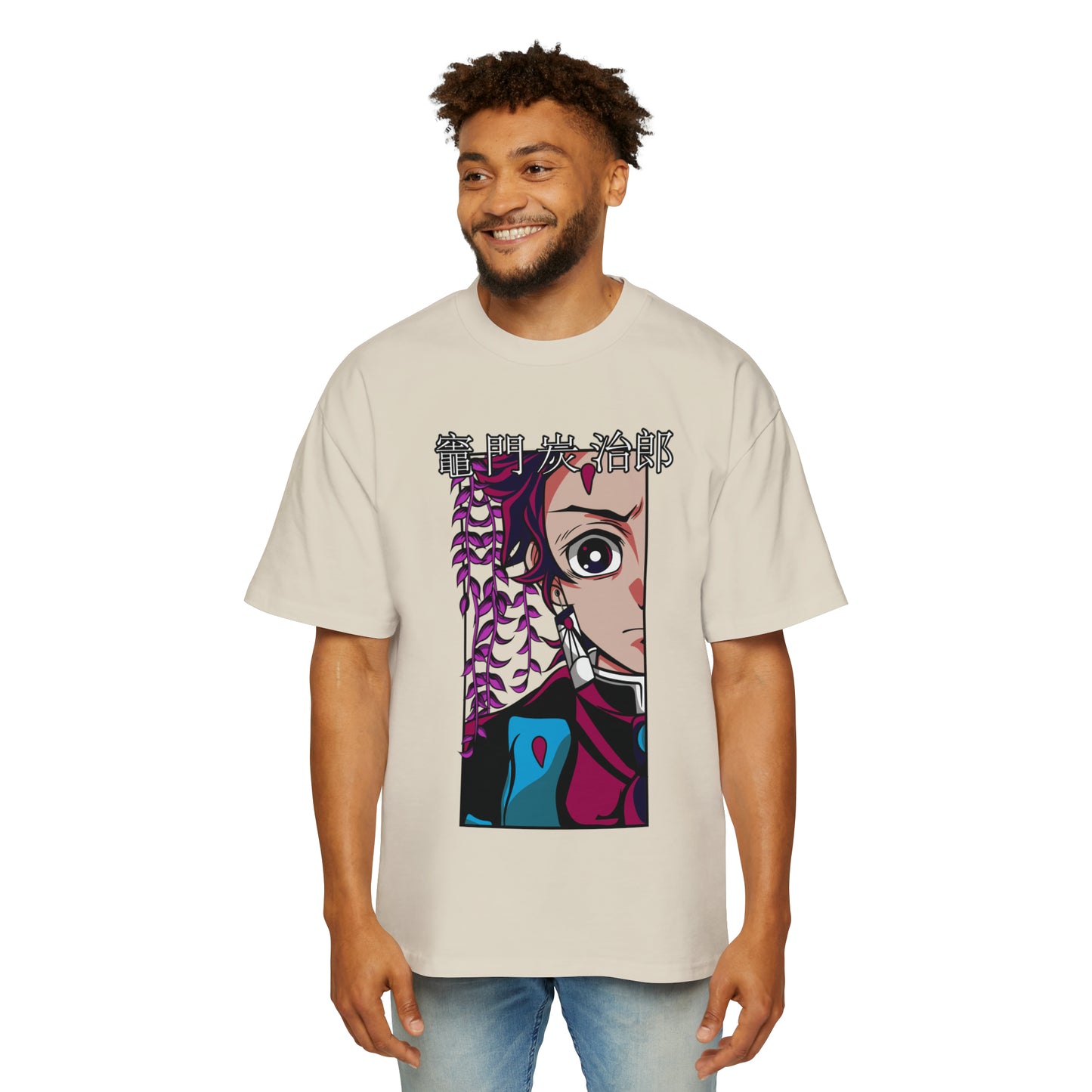Demon Slayer - Wisteria - Heavy Oversized Tee