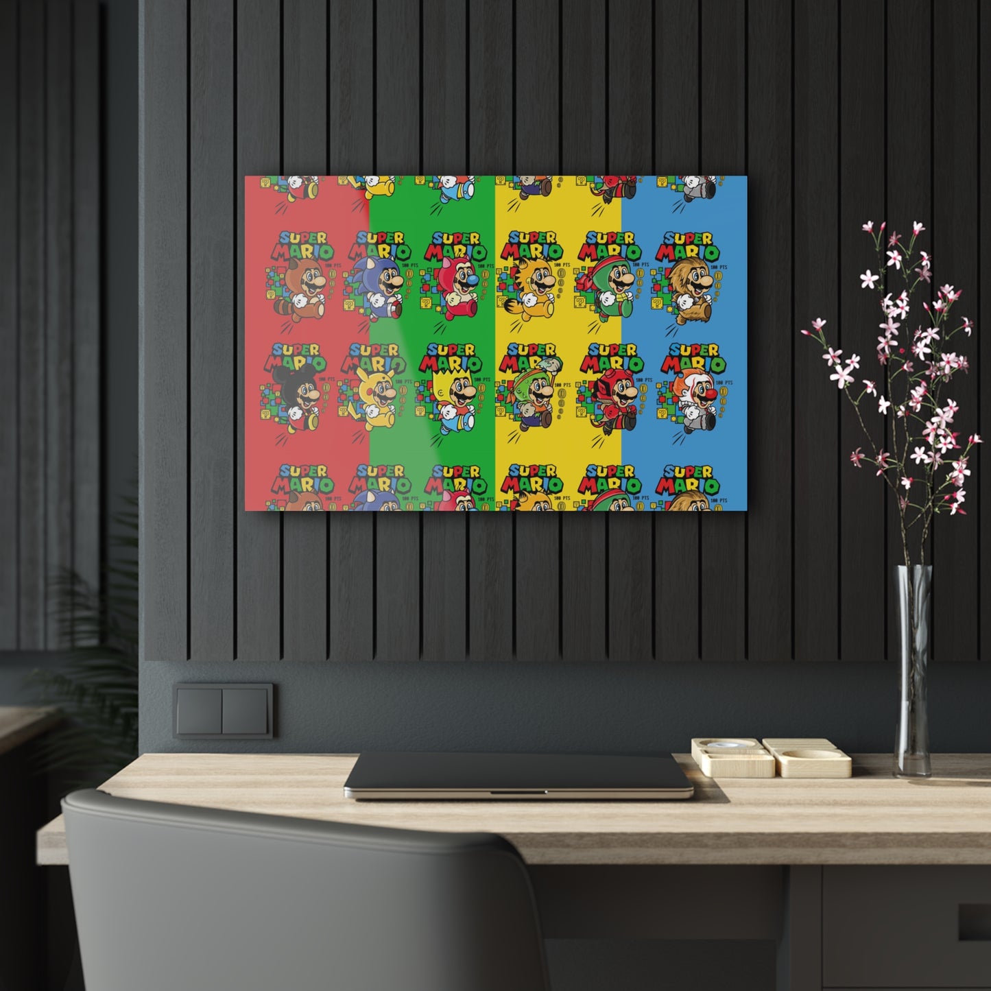 Mario - Pop Culture Powers - Acrylic Print
