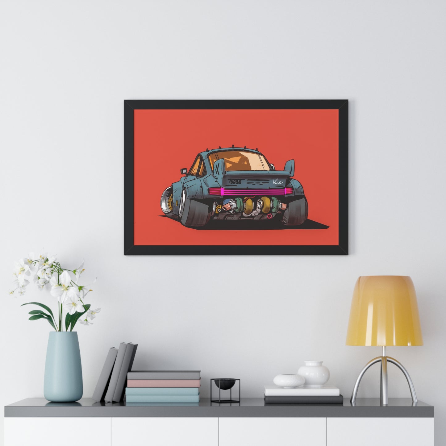 Anime '82 - Turbo - Framed Poster