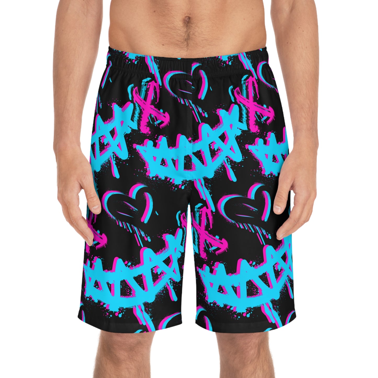 r0cean11 - Broken Smiles - Board Shorts