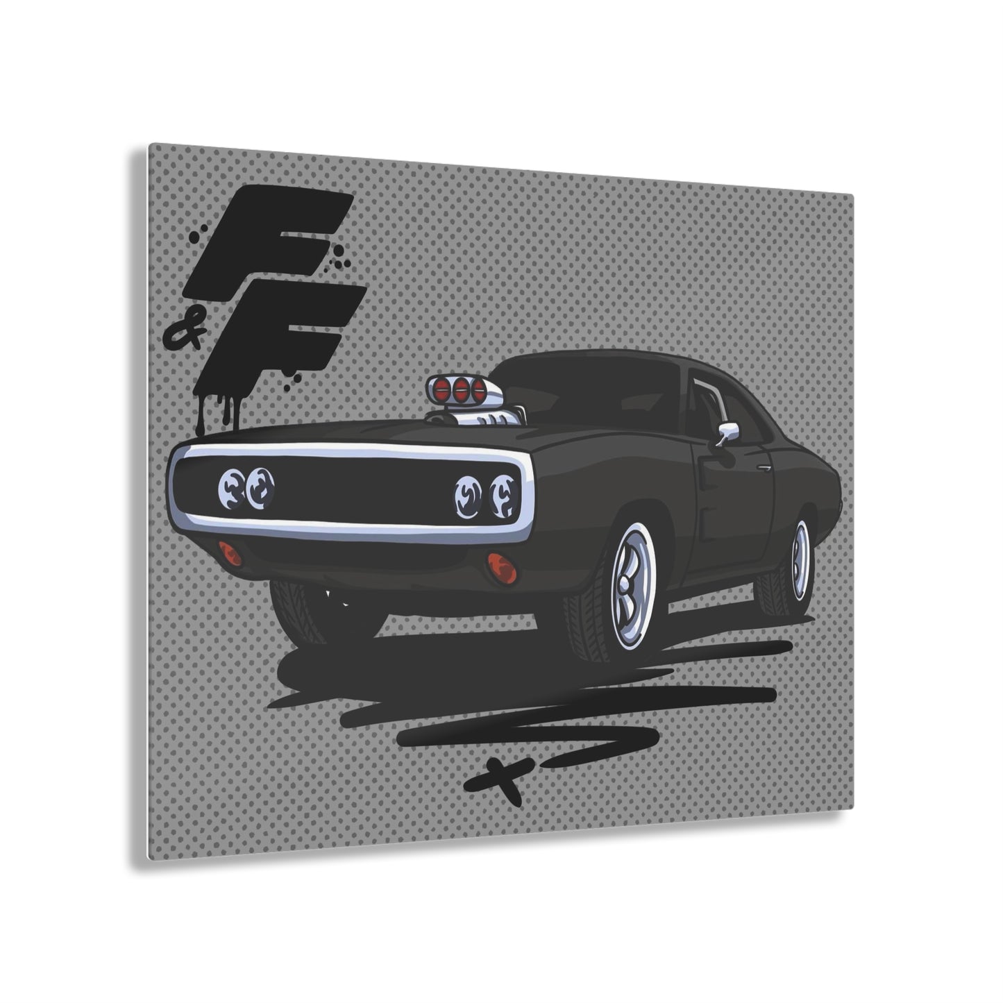 Sxetched X r0cean11 - FF Camaro - Acrylic Print