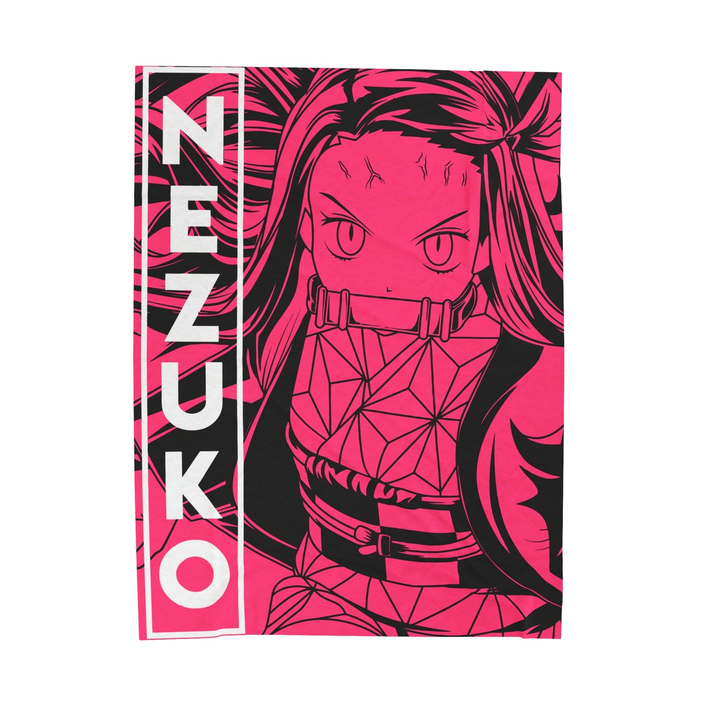 Demon Slayer - Nezuko - Velveteen Plush Blanket