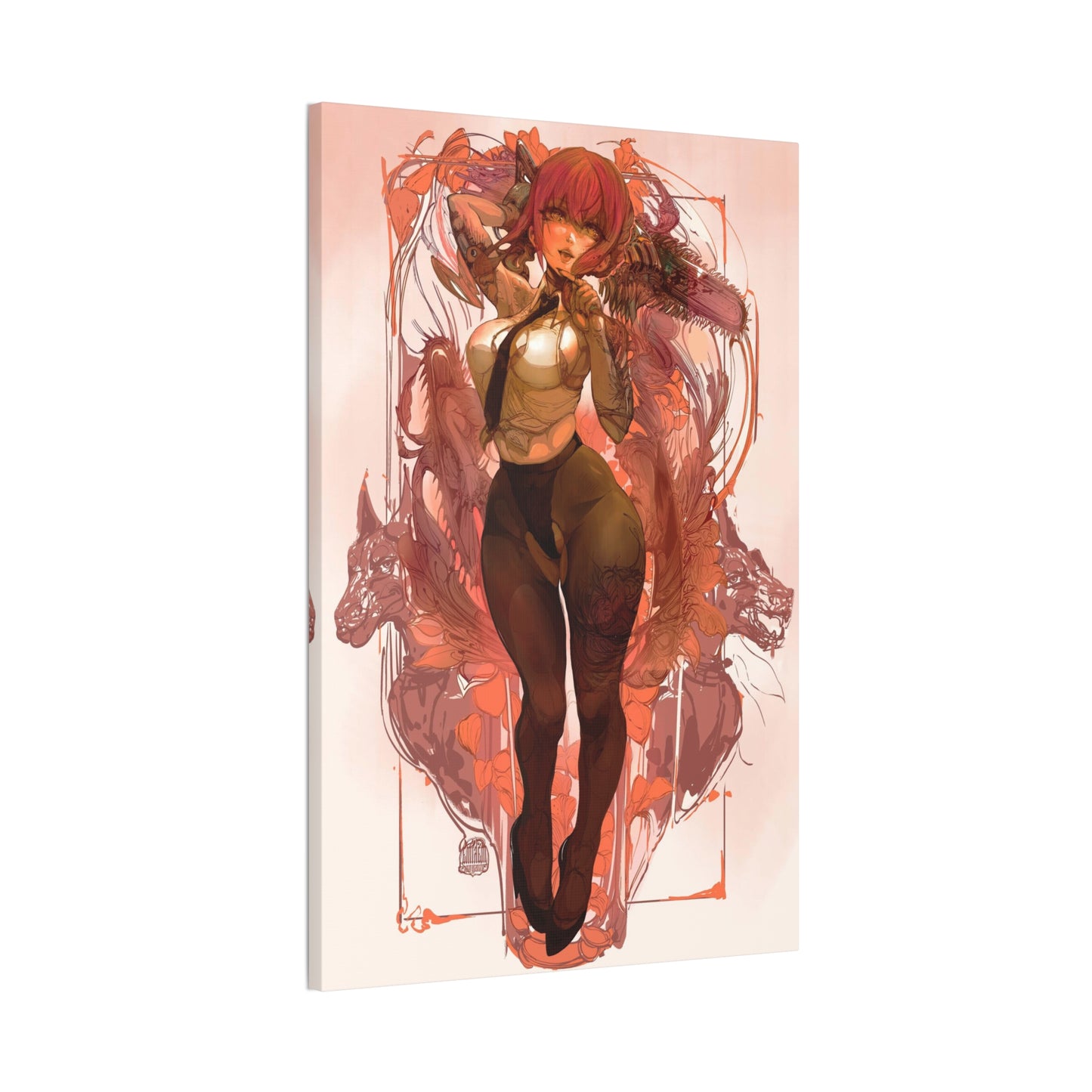 Chainsaw Man - Makima - Fine Art Canvas