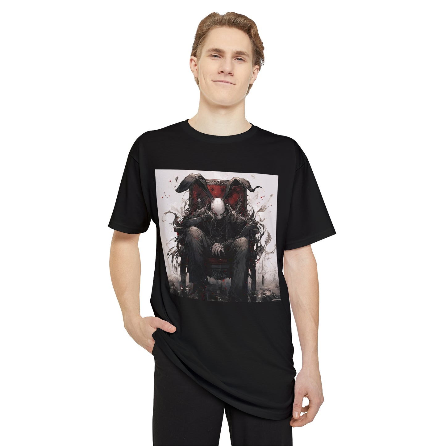 Follow The White Rabbit - Long Body Urban Tee
