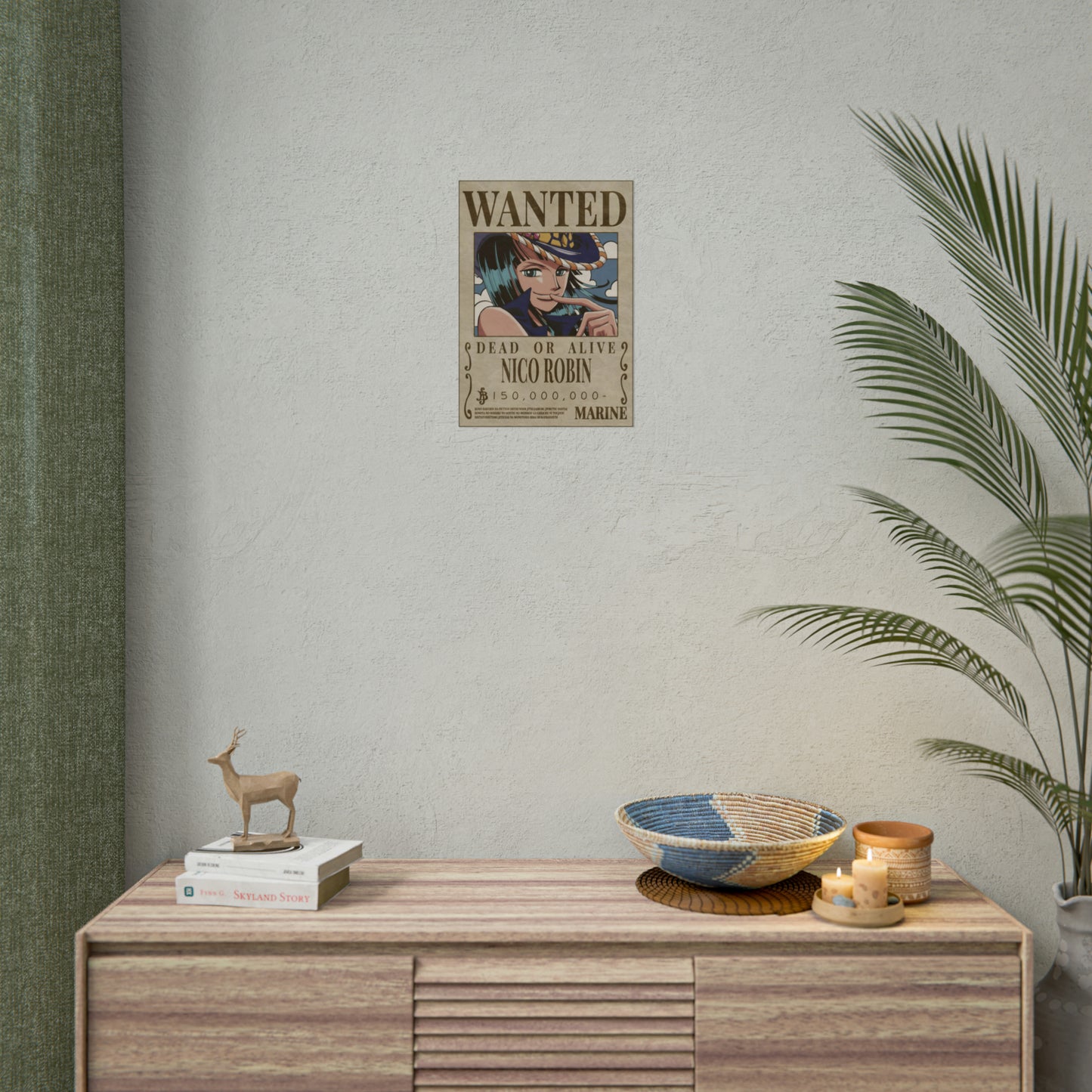 One Piece - Nico Robin Wanted Poster