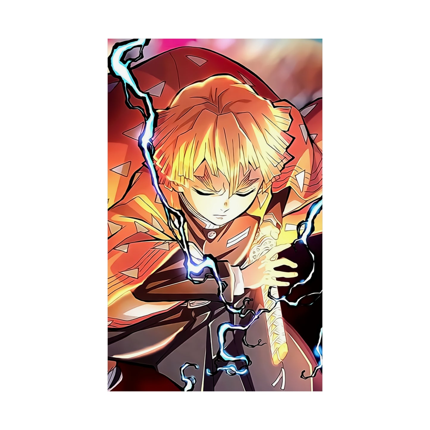 Demon Slayer - Thunder Breathing - Poster
