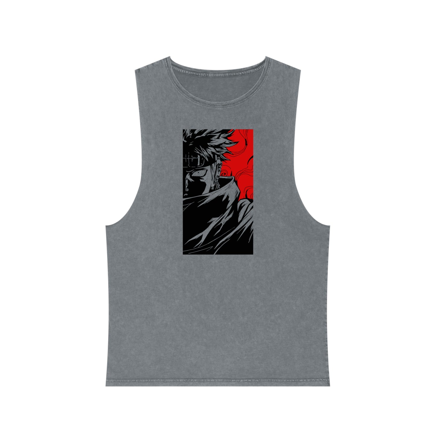 Naruto - Pain - Stonewash Tank Top