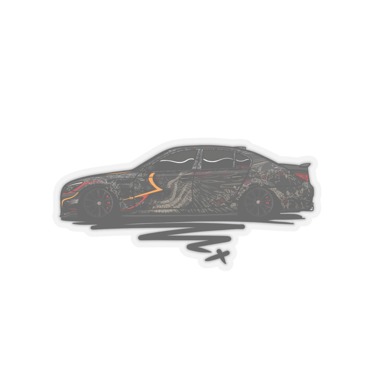 Sxetched X r0cean11 - 2008 BMW E60 DINAN M5 6MT - Sticker