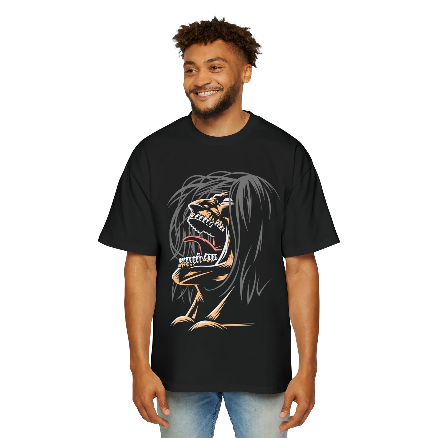 Attack on Titan - Yeager - Heavy Oversized Tee