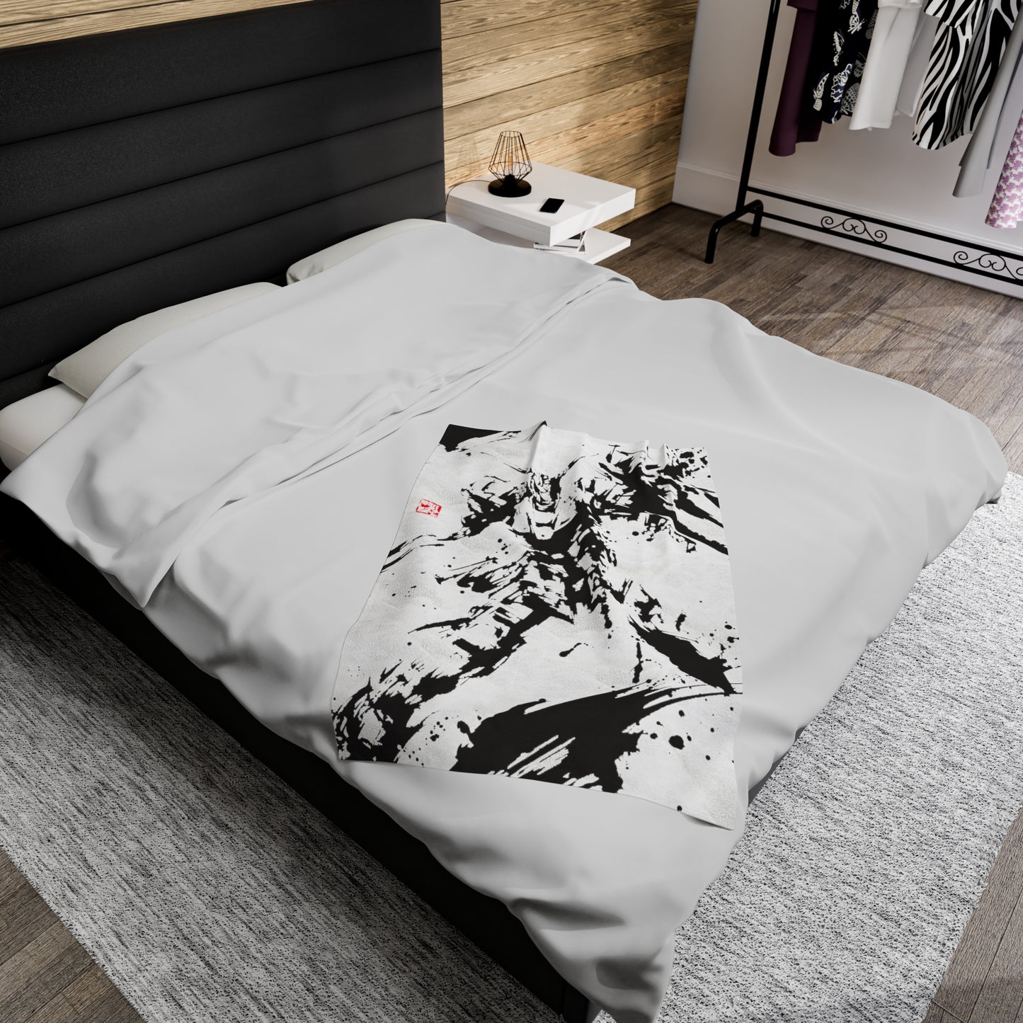 Gundam - Brushed - Velveteen Plush Blanket