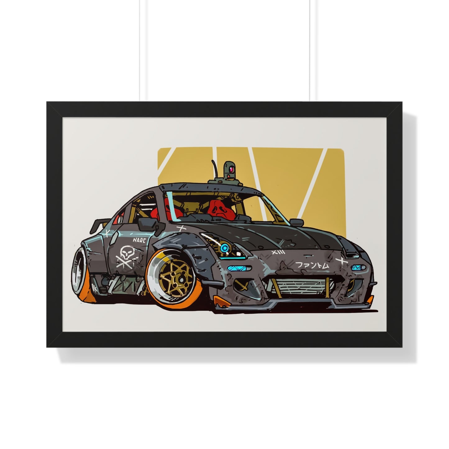Anime '82 - Ruined - Framed Poster