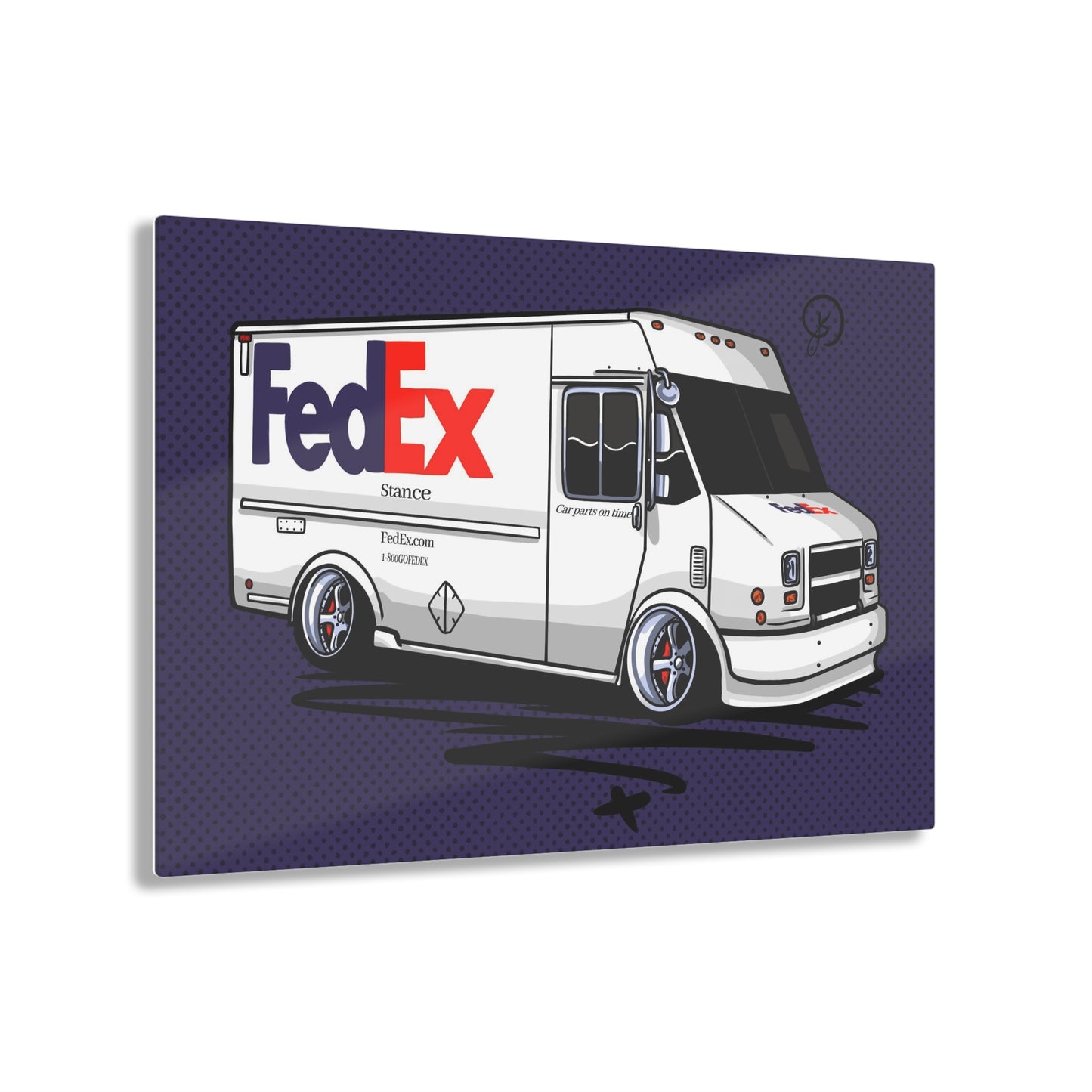 Sxetched X r0cean11 - Car Parts On Time - Acrylic Print