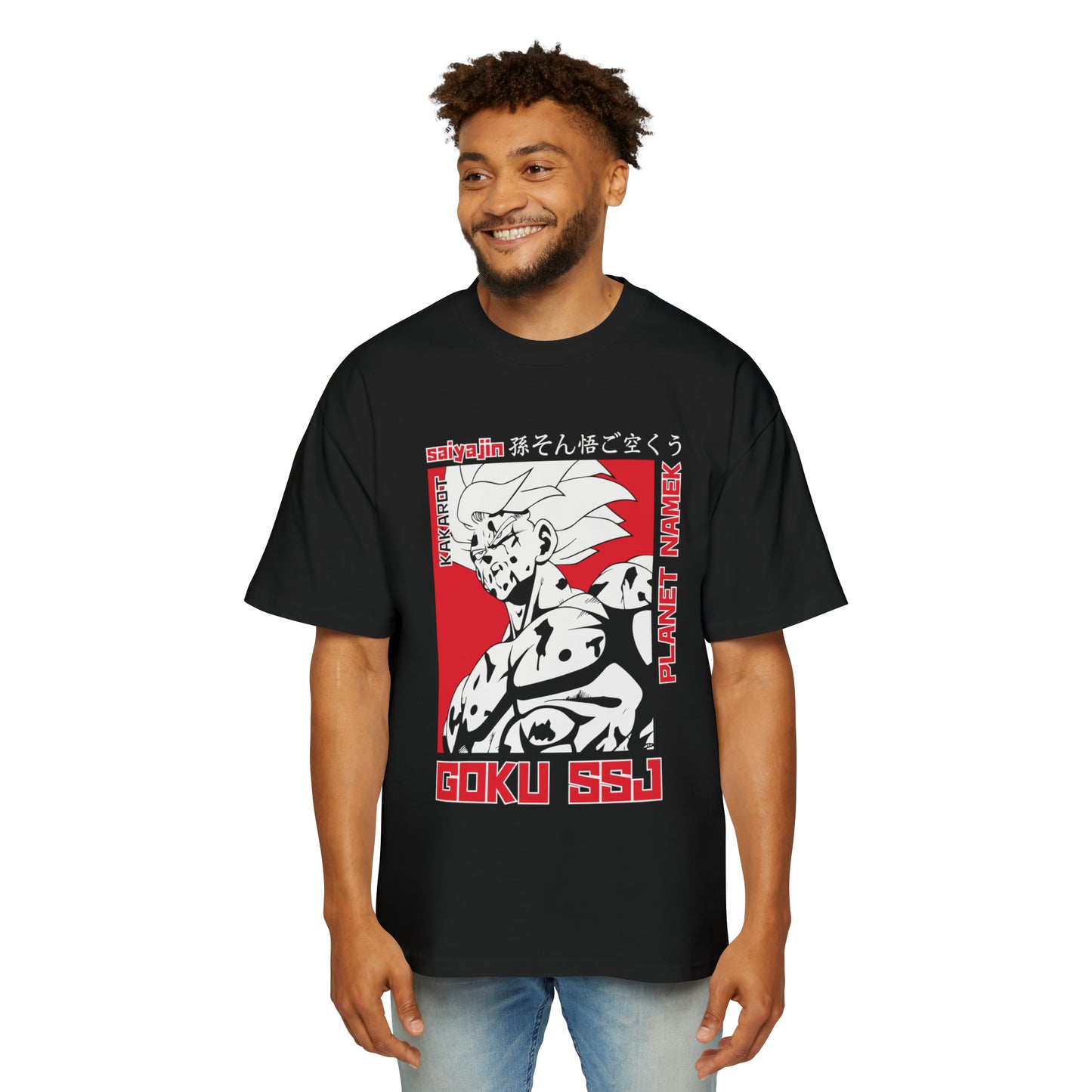 Dragon Ball - Goku SSJ - Heavy Oversized Tee