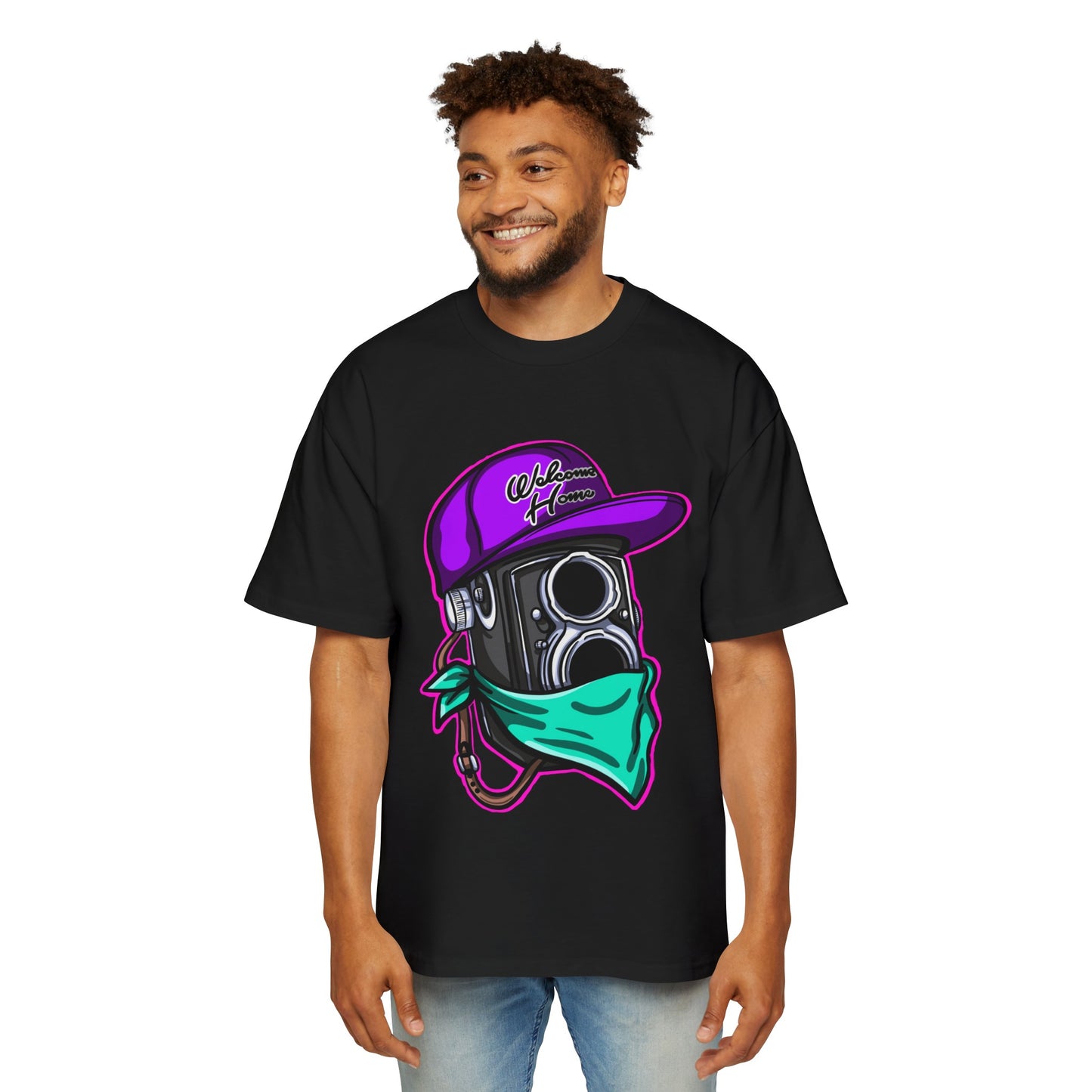 r0ean11 - Welcome Home - Heavy Oversized Tee
