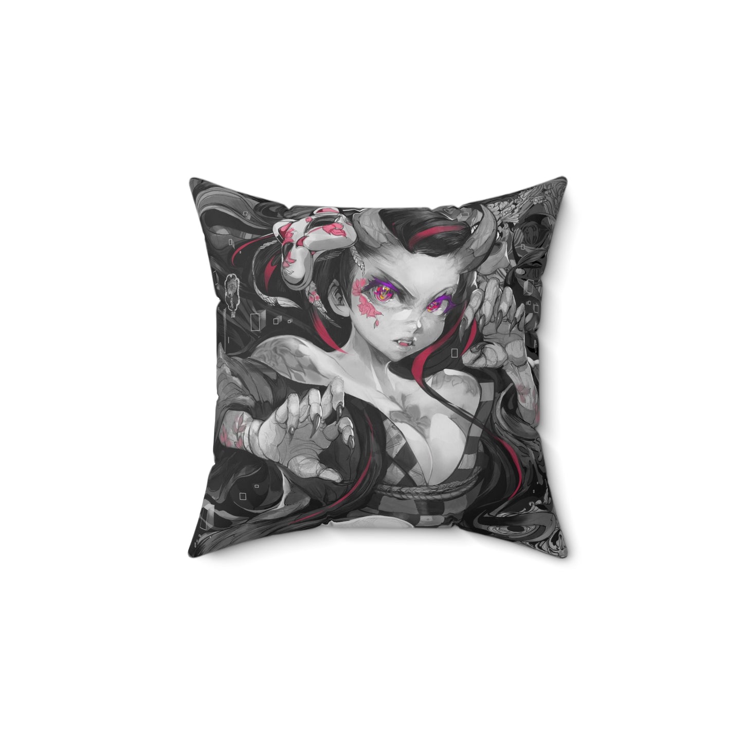 Demon Slayer - Nezuko -Fine Art Pillow