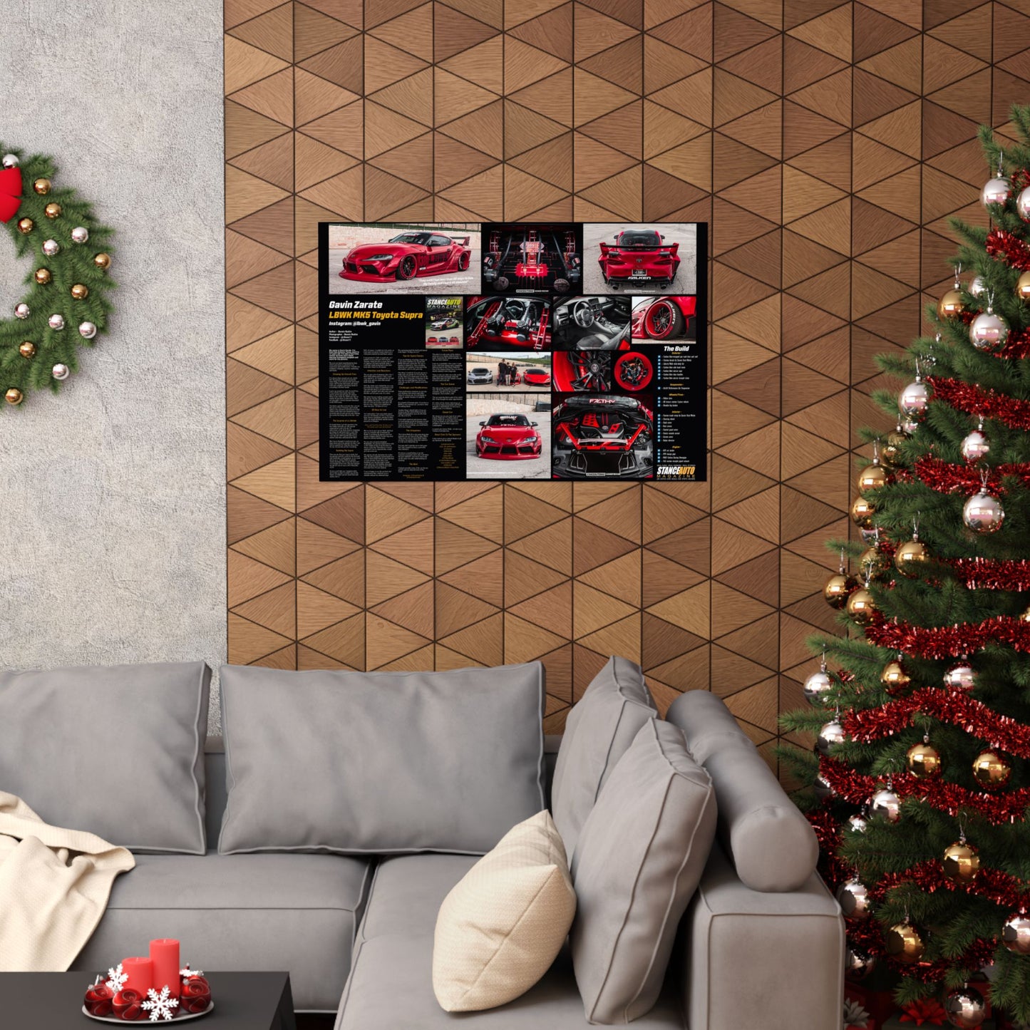 Stance Auto Magazine - 2022 MK5 Toyota Supra - Poster