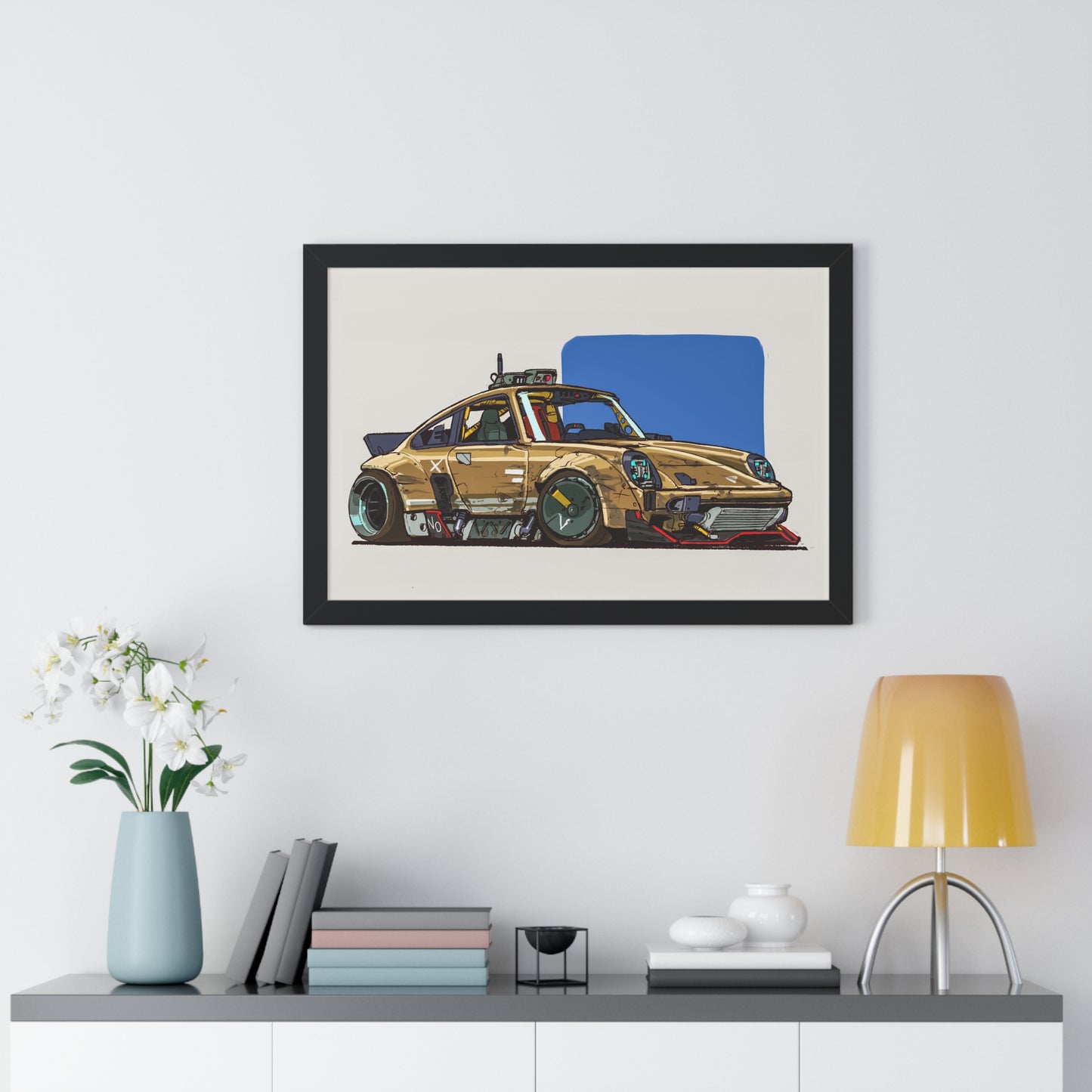 Anime '82 - Broken - Framed Poster