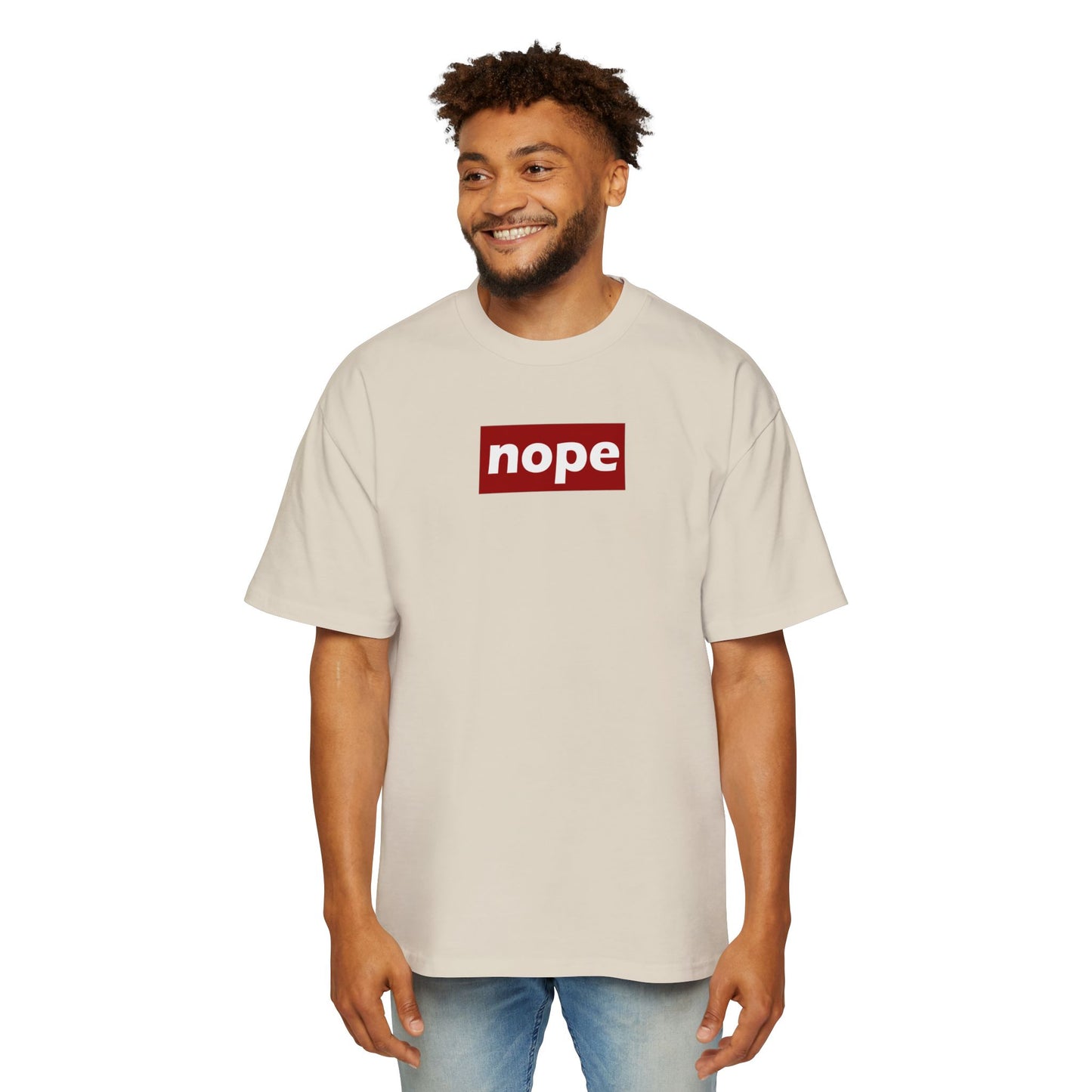r0cean11 - NOPE - Heavy Oversized Tee