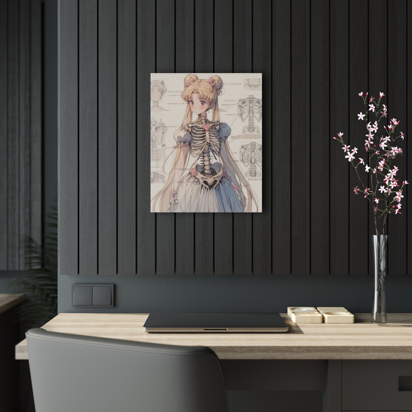 Sailor Moon - Sailor Moon Skeleton V2 - Acrylic Print