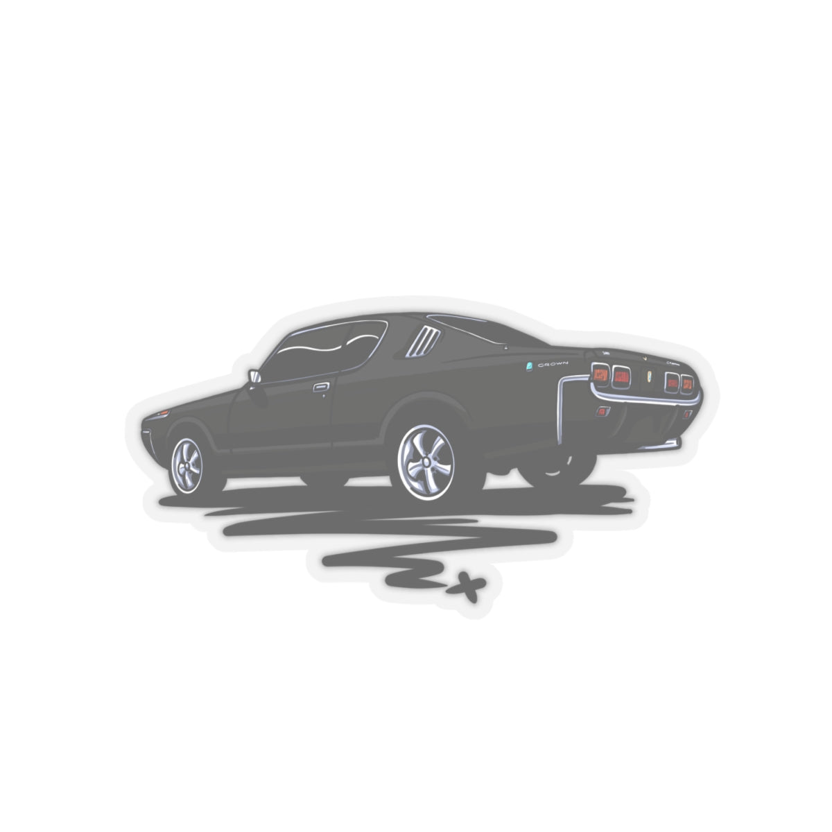 Sxetched X r0cean11 - 1971 Toyota Crown Hardtop Deluxe - Sticker
