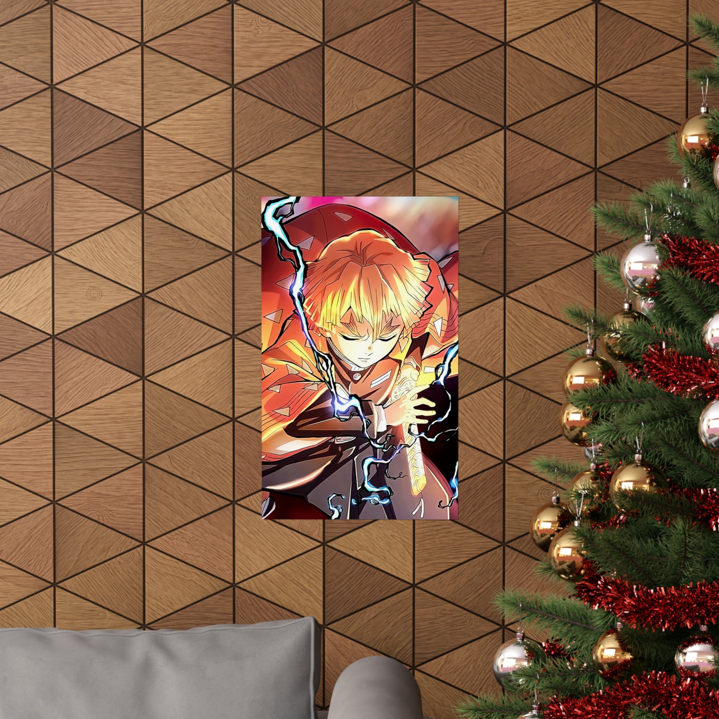 Demon Slayer - Thunder Breathing - Poster