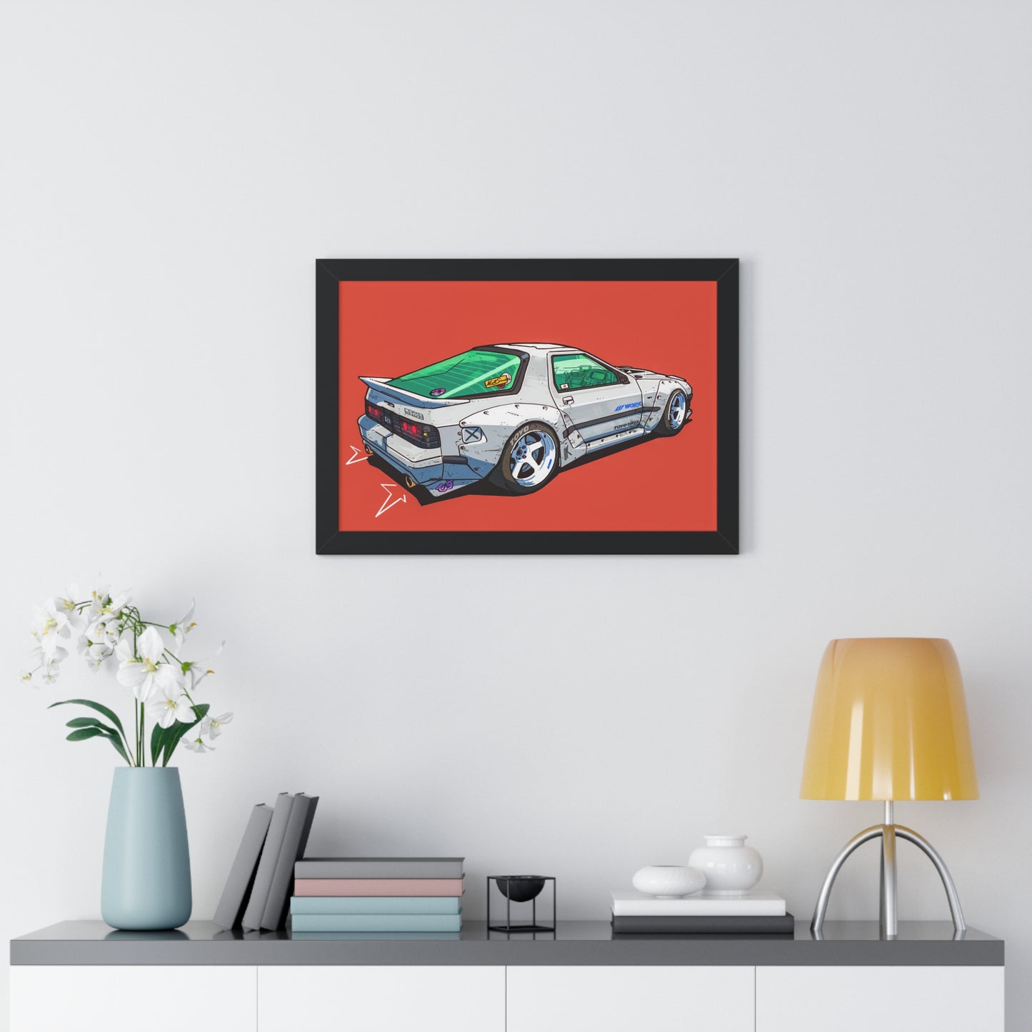 Anime '82 - RX3 - Framed Poster