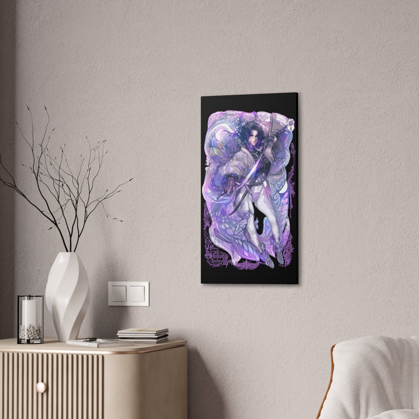 Demon Slayer - Shinobu - Fine Art Canvas