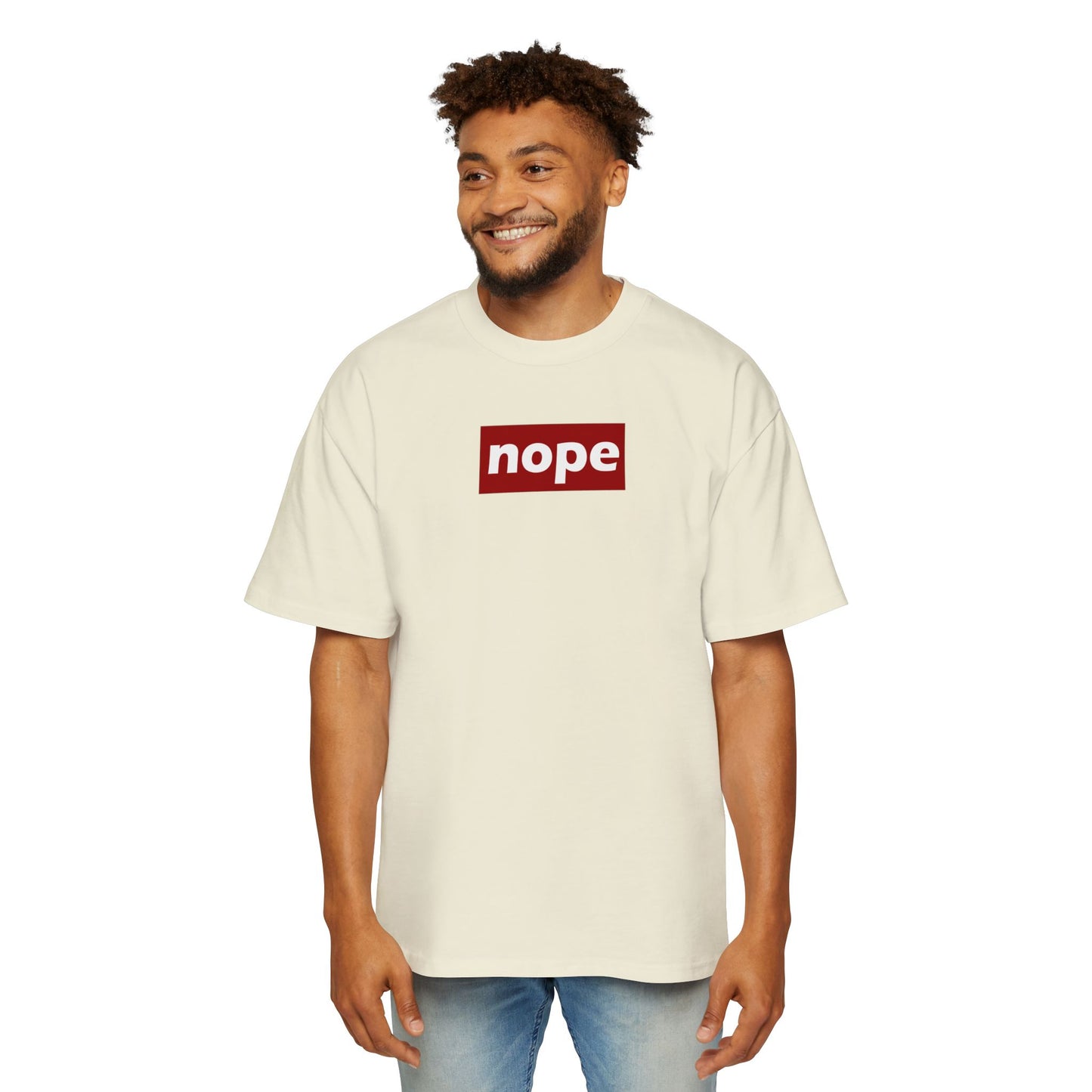r0cean11 - NOPE - Heavy Oversized Tee