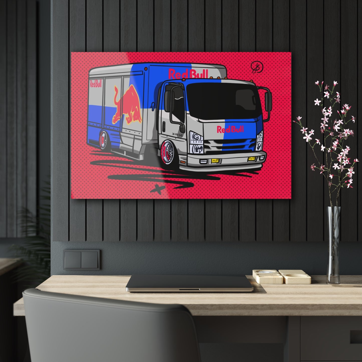 Sxetched X r0cean11 - Redbull - Acrylic Print