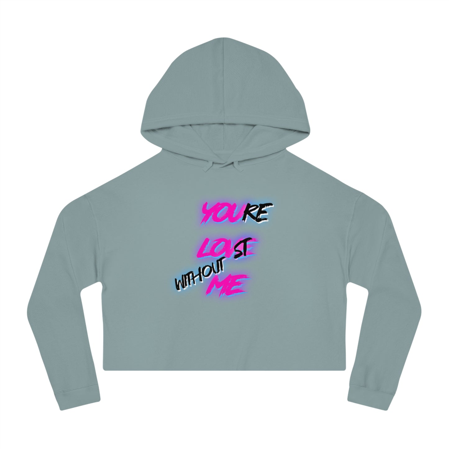 r0cean11 - You Love Me - Womens Cropped Hoodie