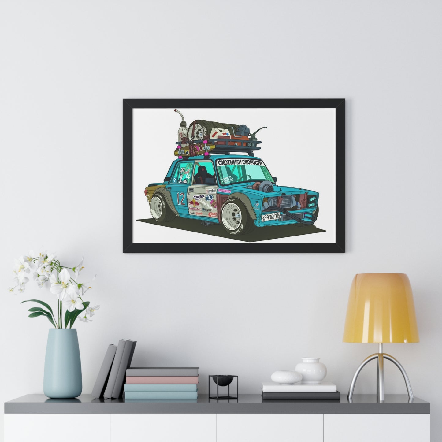 Anime '82 - BMW - Framed Poster